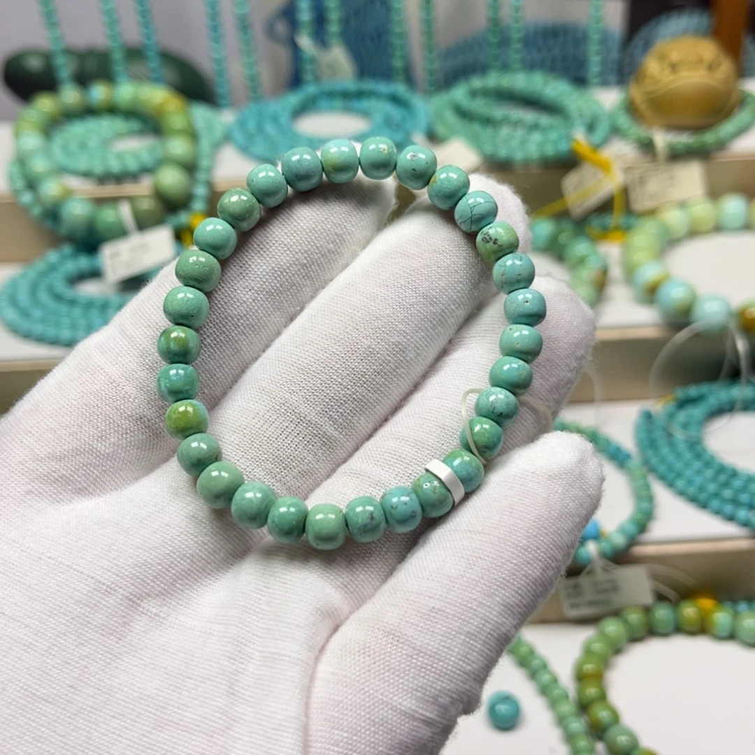 绿松石未镶嵌手链