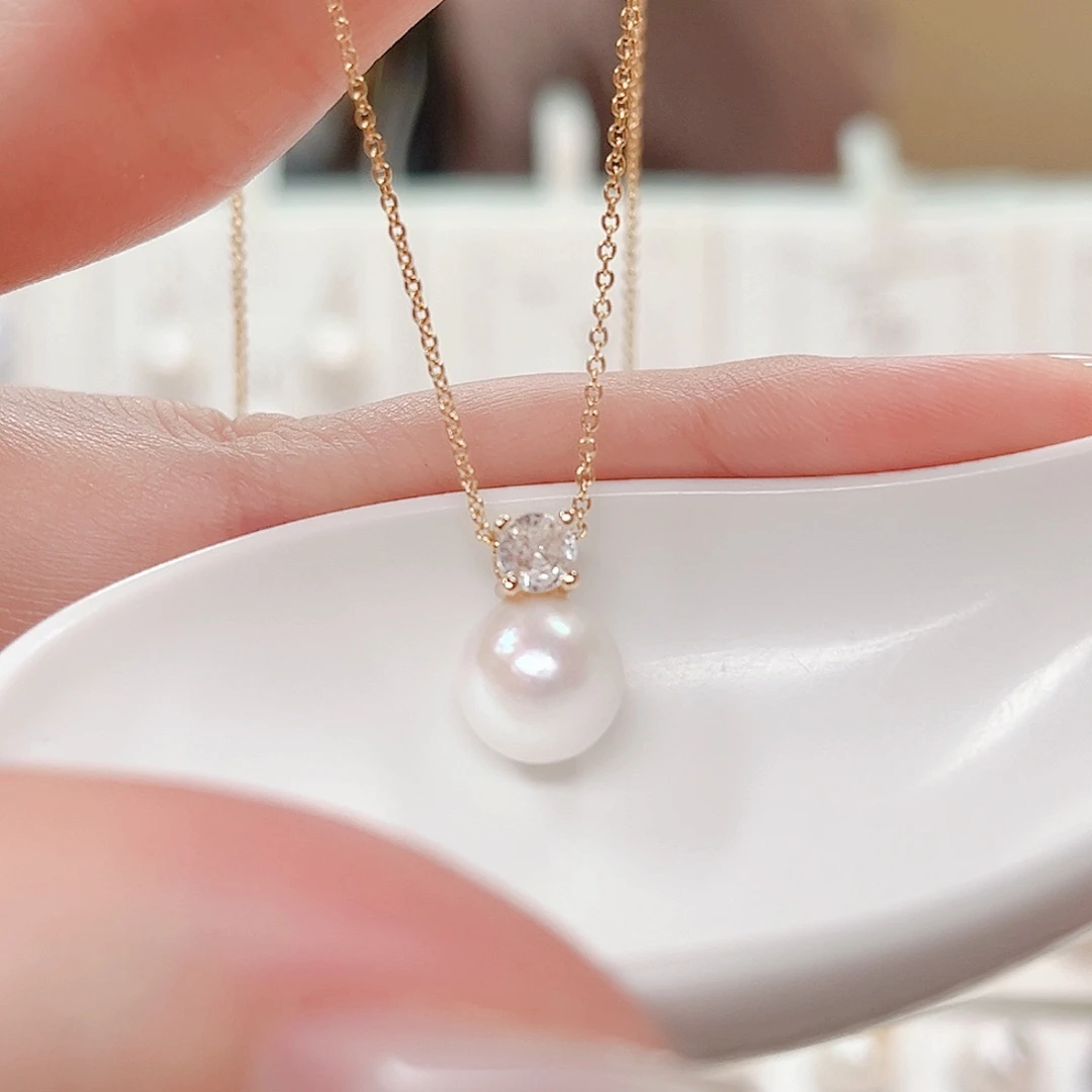吊坠(赠链)合金淡水珍珠