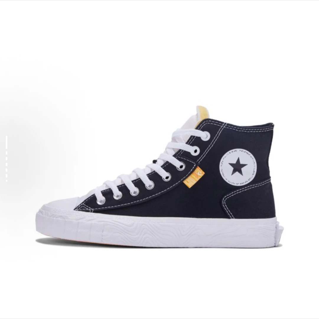 Converse/匡威 撞色 高帮 帆布鞋 男女同款 蓝白A00422C