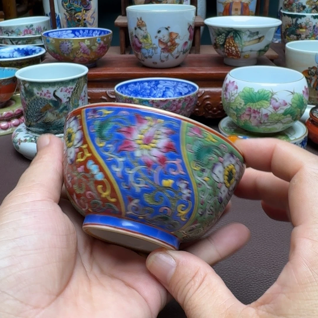 景德镇手工手绘展示