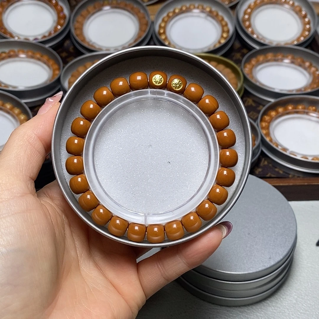 猴头核桃手串332号93-95左右18K双标小老型全品