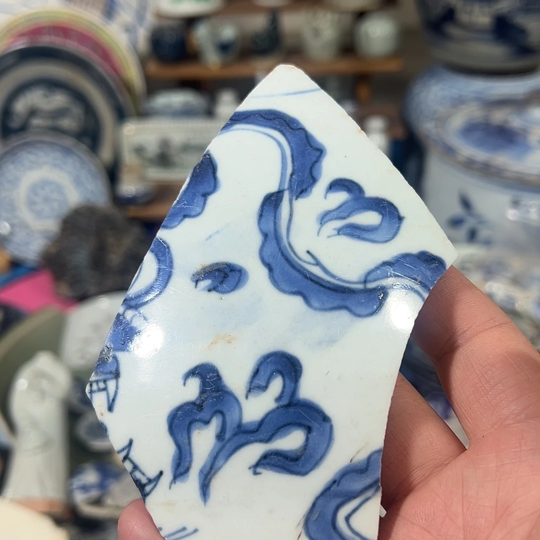 陶摆件瓷片标本，全场包邮