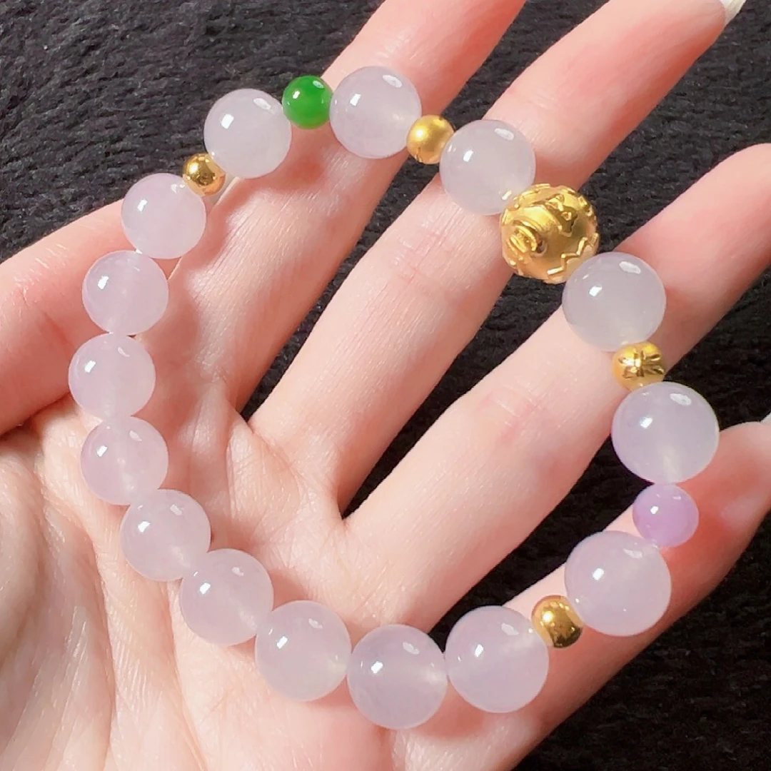 翡翠未镶嵌手串签收后24小时鉴赏期，过时不退