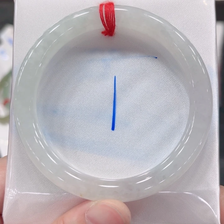 翡翠手镯未镶嵌55.2圆