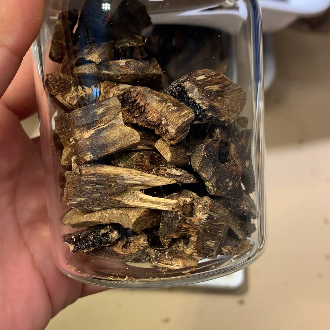 沉香沉香碎屑上****鲫奇楠沉香熏香陆河50克