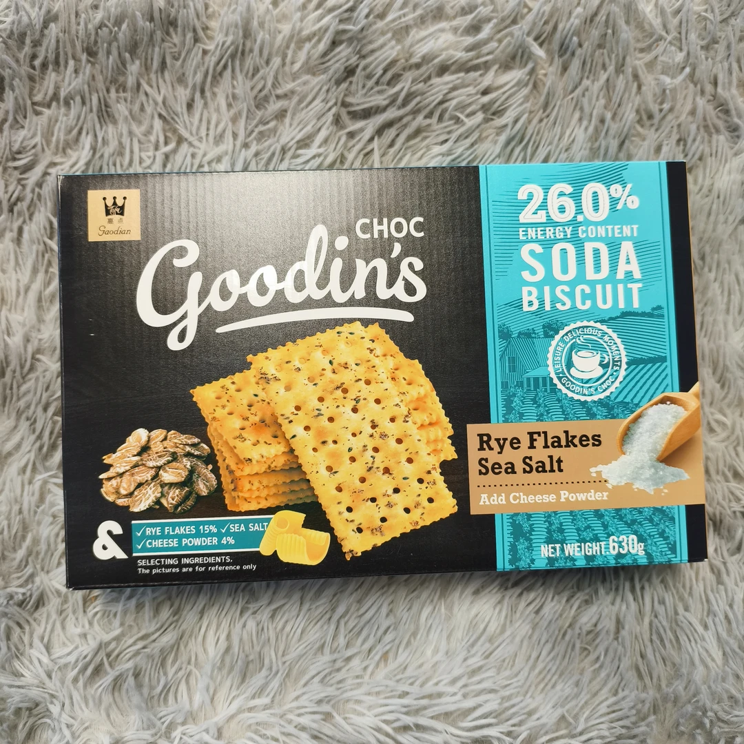 港式风味黑麦海盐苏打饼干