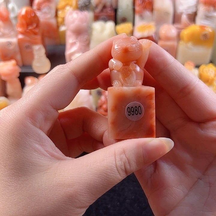 昌化石印石暮*2.5厘米，包刻