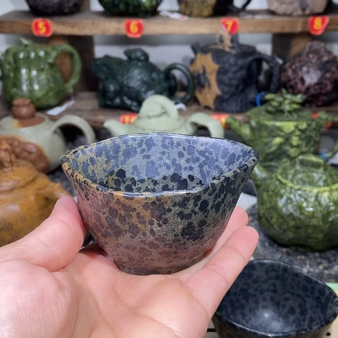 保***元石材冰碛岩随形杯