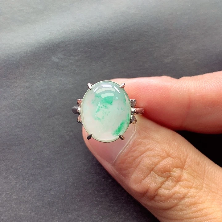 石英质玉未镶嵌戒指