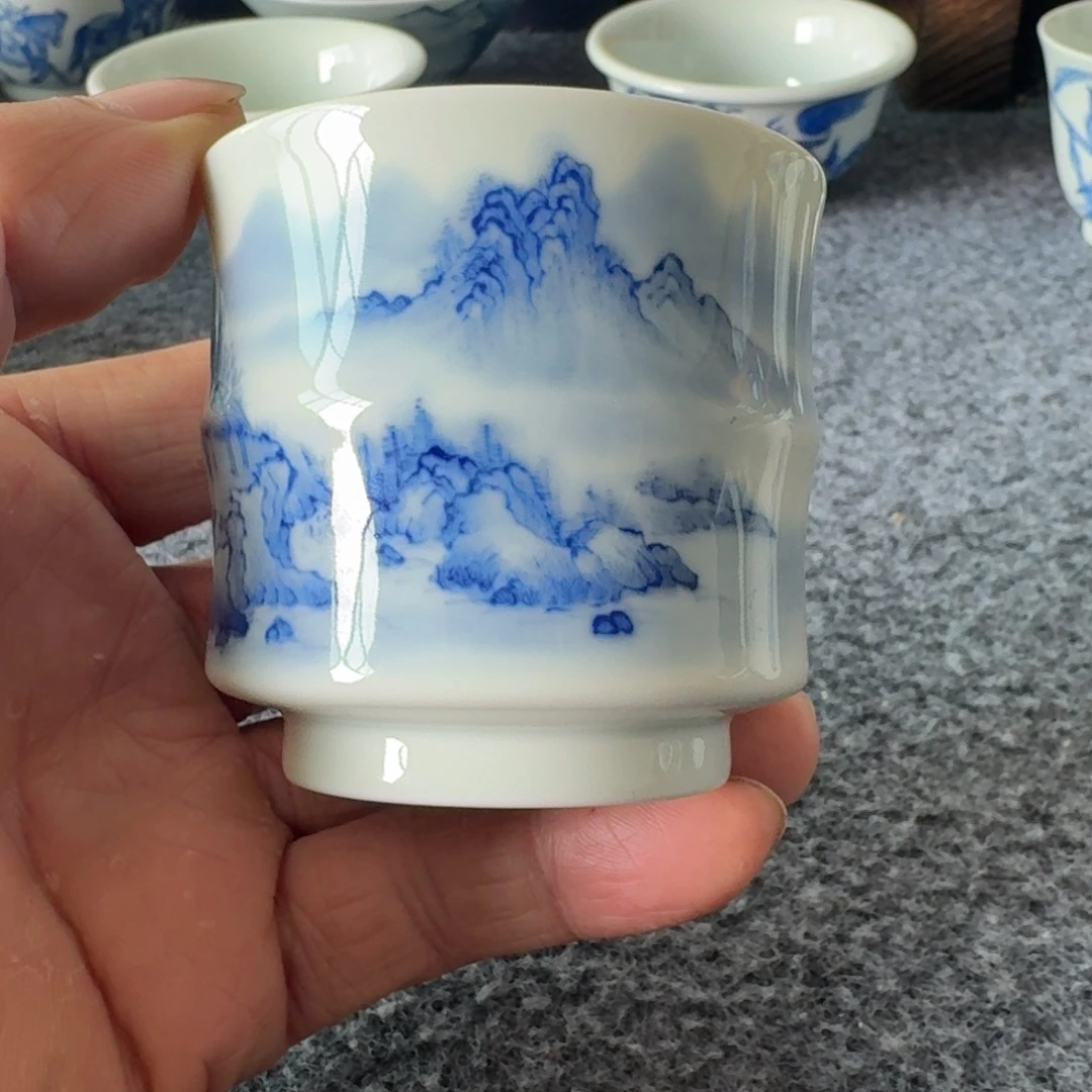 现代景德镇陶瓷手绘茶具