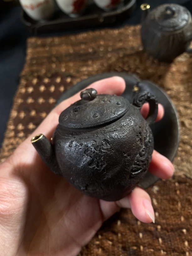山也手捏壶孤品一物一拍
