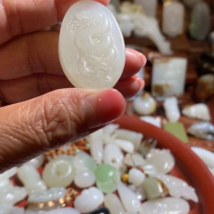 和田玉（白玉）未镶嵌颈饰