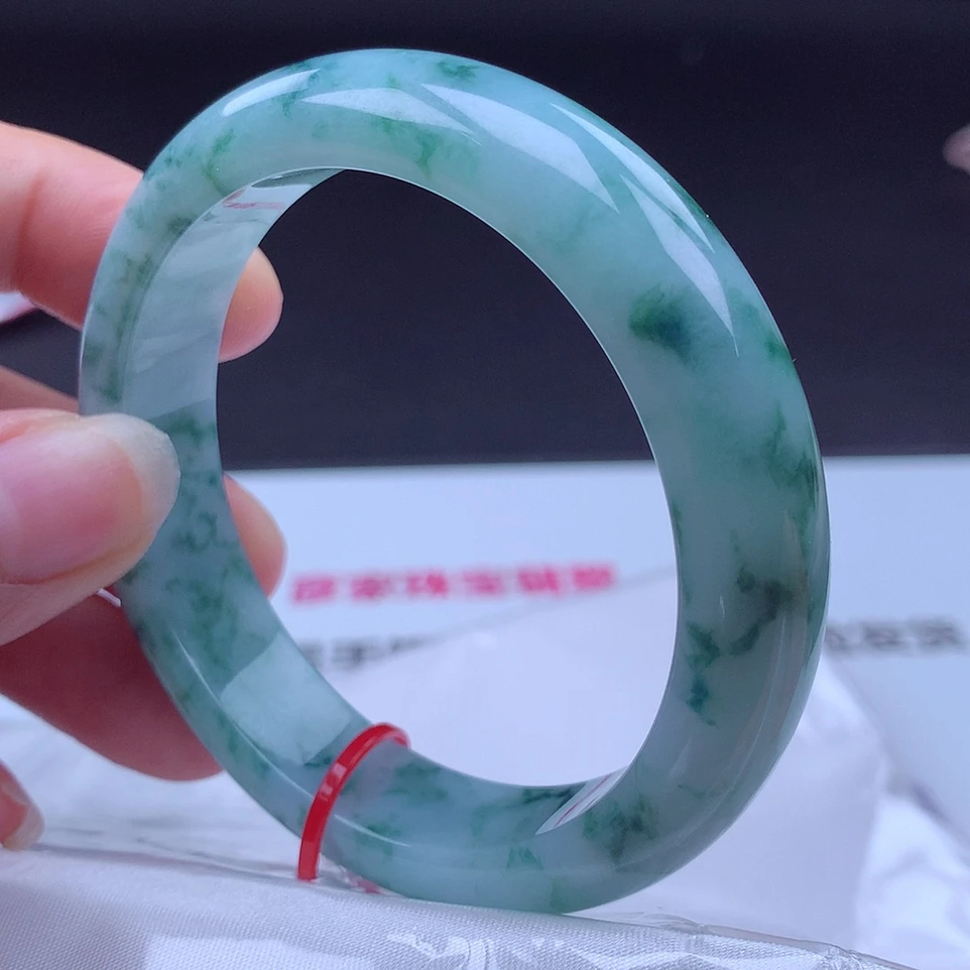 翡翠未镶嵌手镯手镯001710