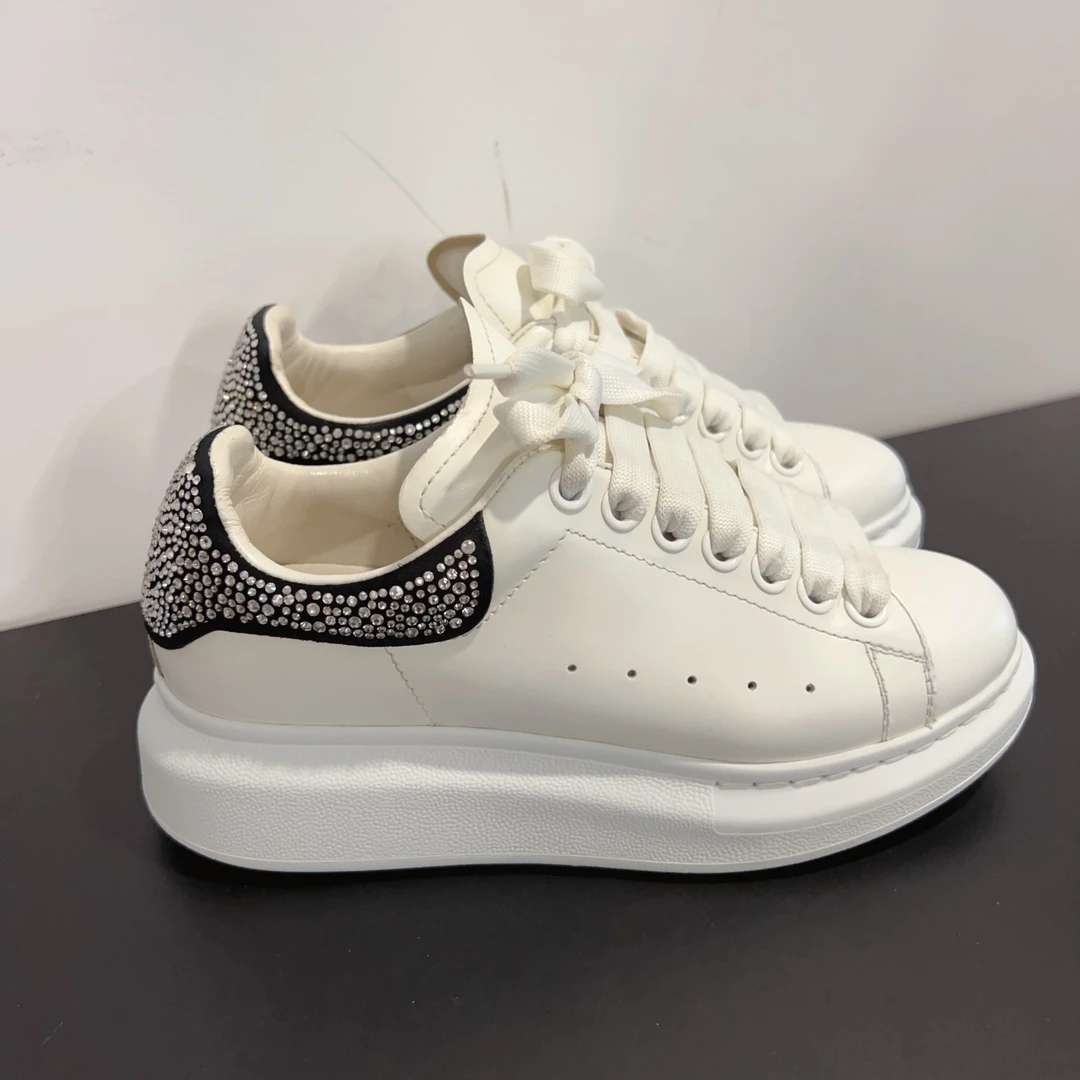 99新 Alexander McQueen/亚历山大·麦昆  小白尺码35/GSS26613