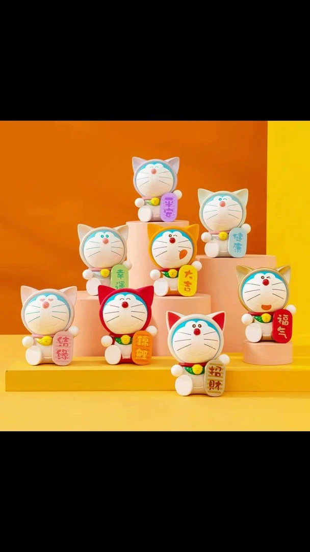 【直抽大卡池老粉链接】正版潮玩默认拆盒福气满满盲盒 概率游戏