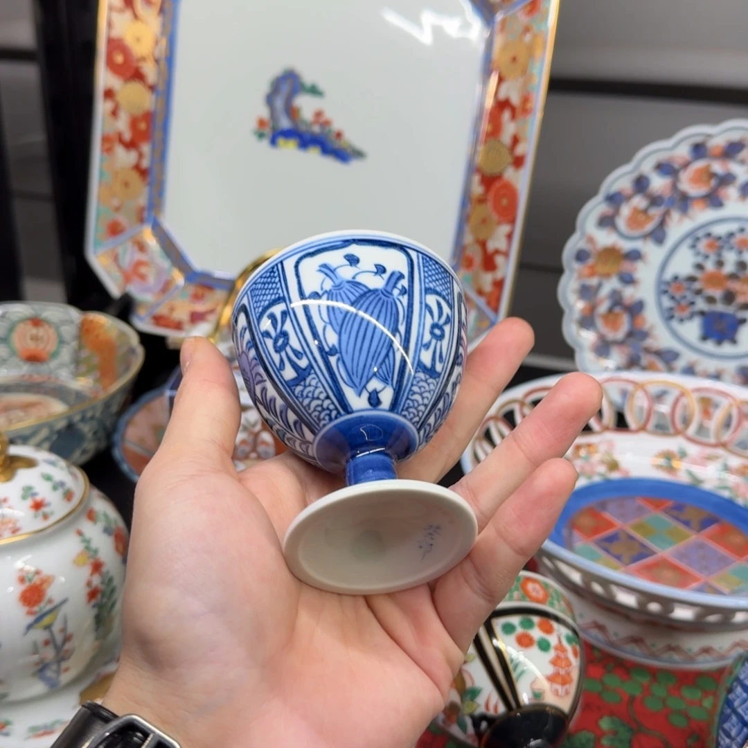 瓷片恭喜发财万事如意
