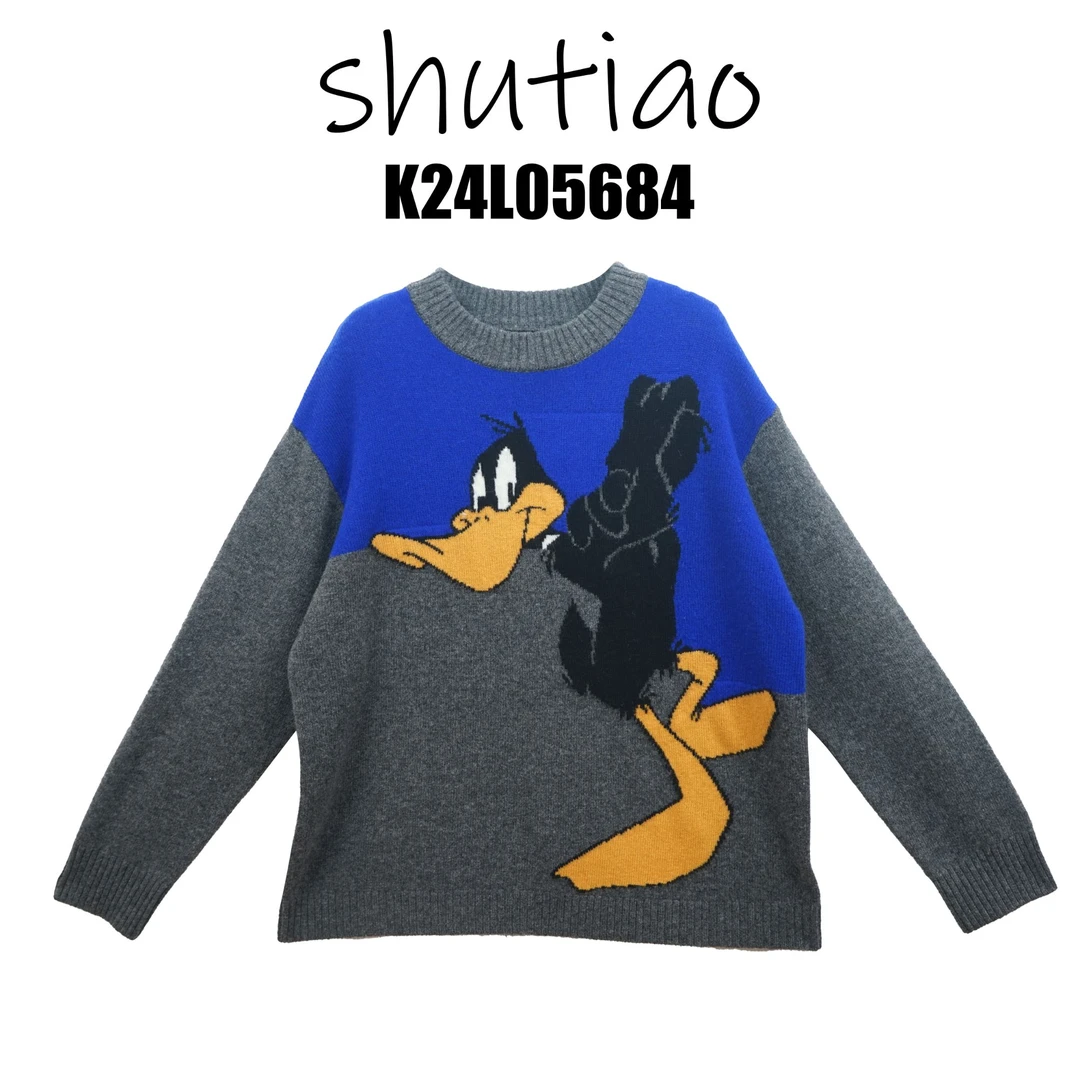 【SHUTIAO】2024秋冬：新款小众设计款毛衣K24L05684