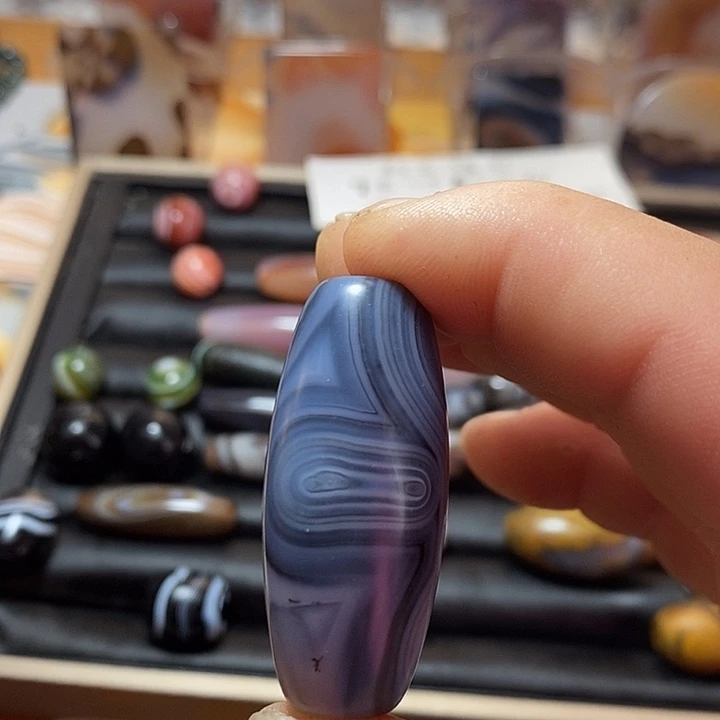玛瑙/玉髓合金颈饰