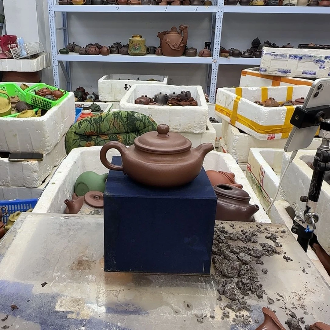 紫砂茶壶宜兴紫砂壶瑕疵处理