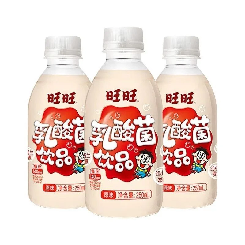 5月新日期旺旺乳酸菌原味250ml*15瓶装整箱营养早餐饮品