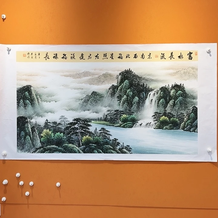 国画书法作品多次参加