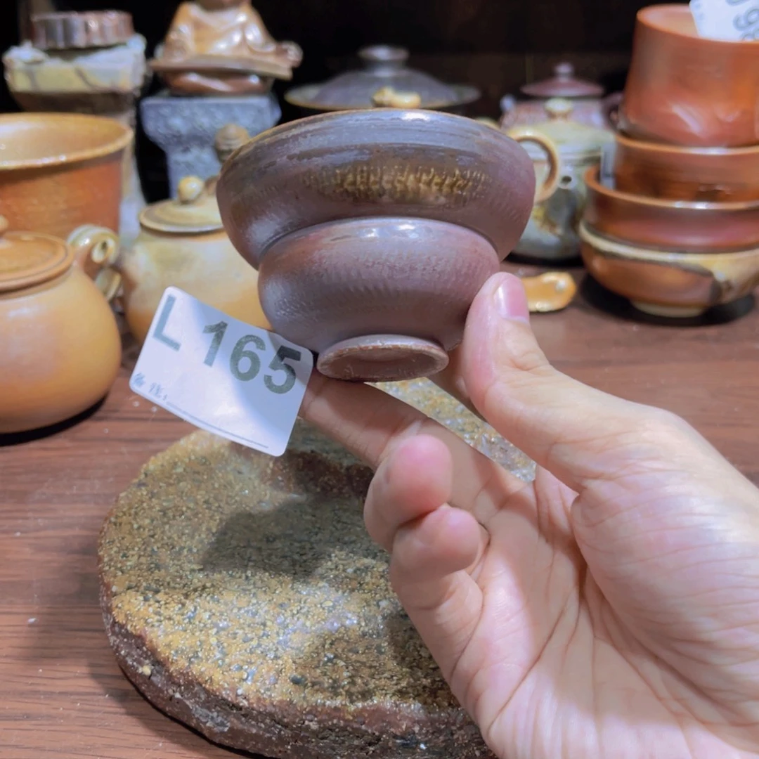 纯手工制作柴烧纯手工制作柴烧杯165