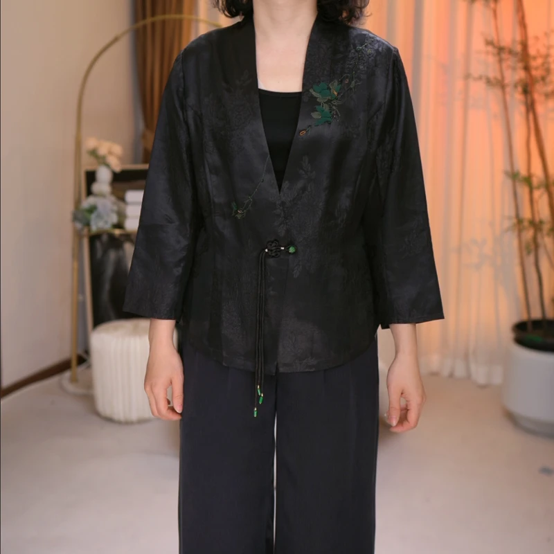 新款桑蚕丝外套 C921126