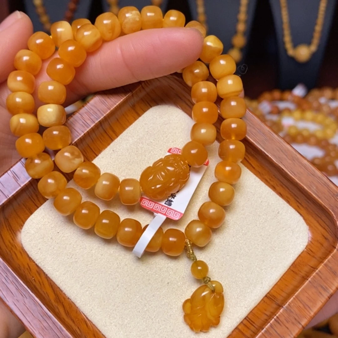 【闪购商品】蜜蜡手链未镶嵌手串