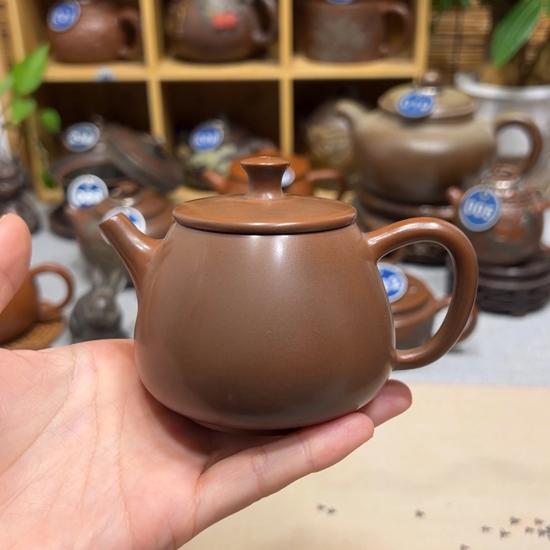 广西钦州坭兴陶高瓢壶