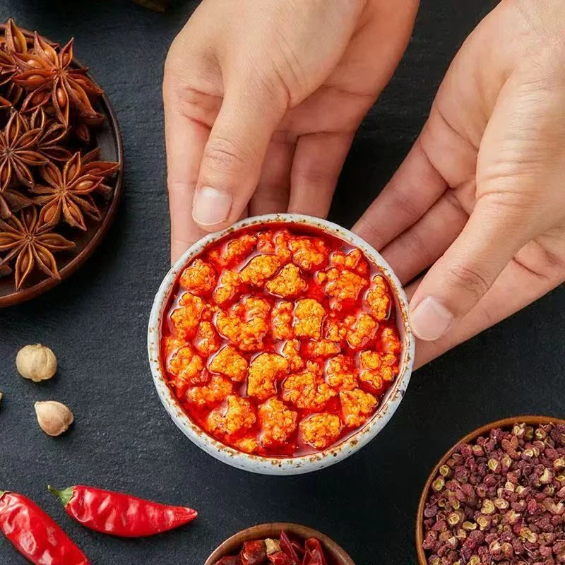 2油浸蟹黄酱拌饭拌面蟹黄螃蟹粉蟹肉蟹膏即食罐头油浸商用