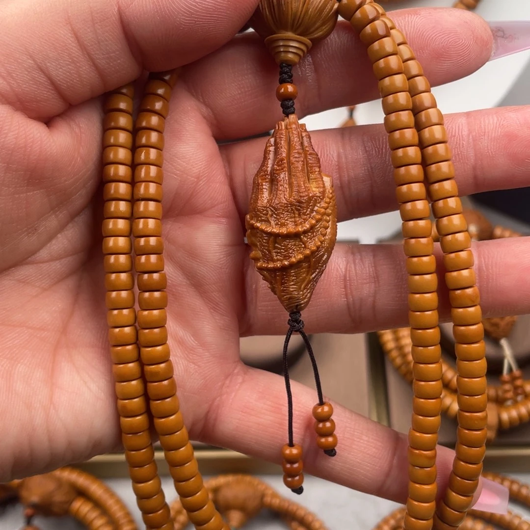 核桃手串/手链橄榄核核尖158