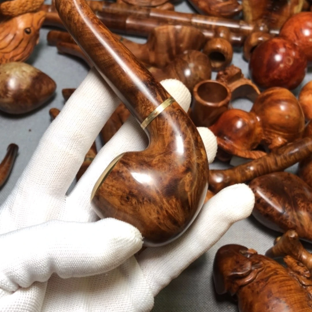 【闪购商品】木麻梨疙瘩火琉璃手把