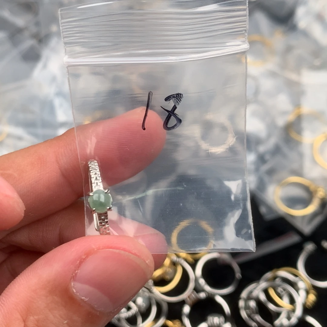 翡翠戒指未镶嵌00018
