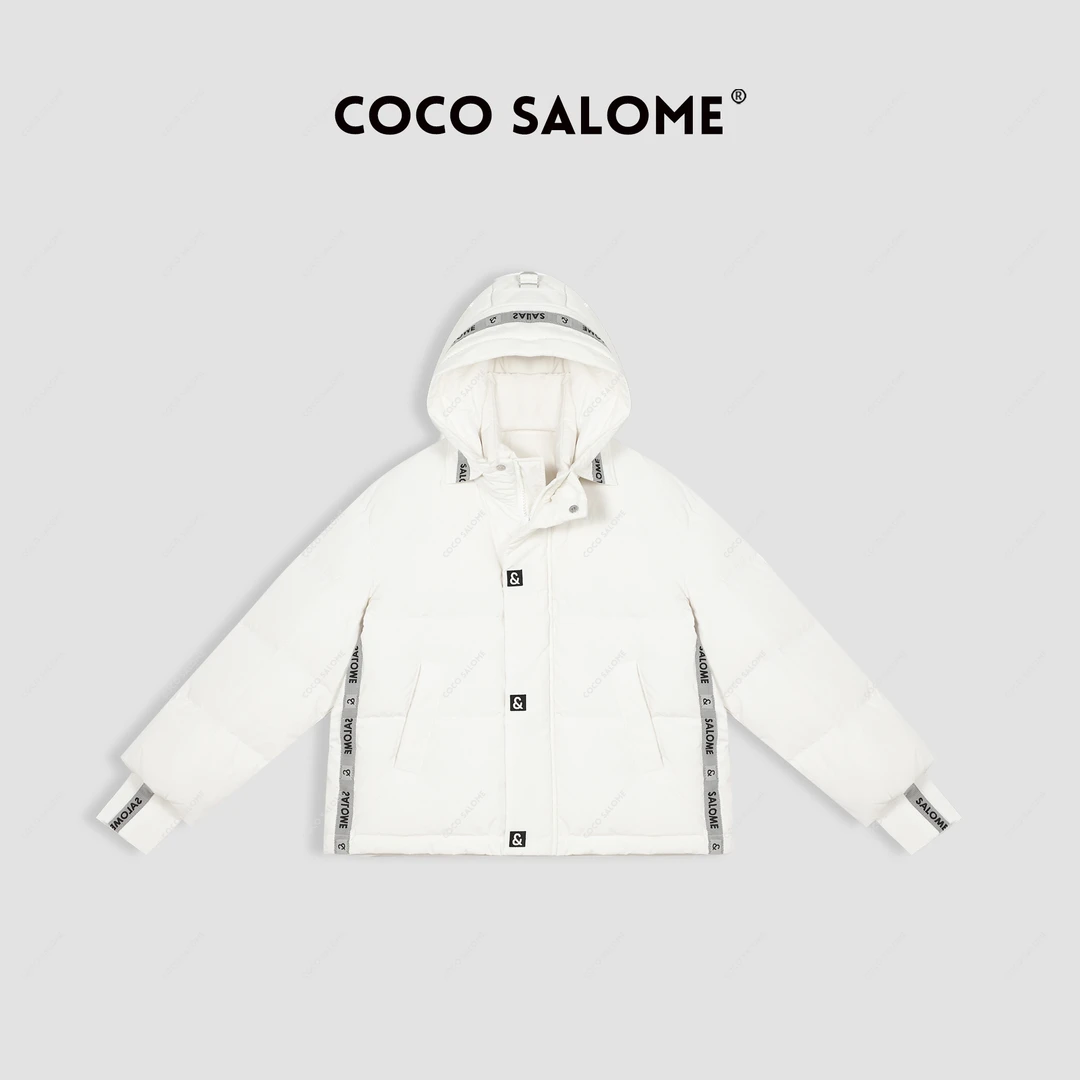 COCO SALOME⒀【白雪公主】三防面料超厚重磅连帽定制羽绒服-212
