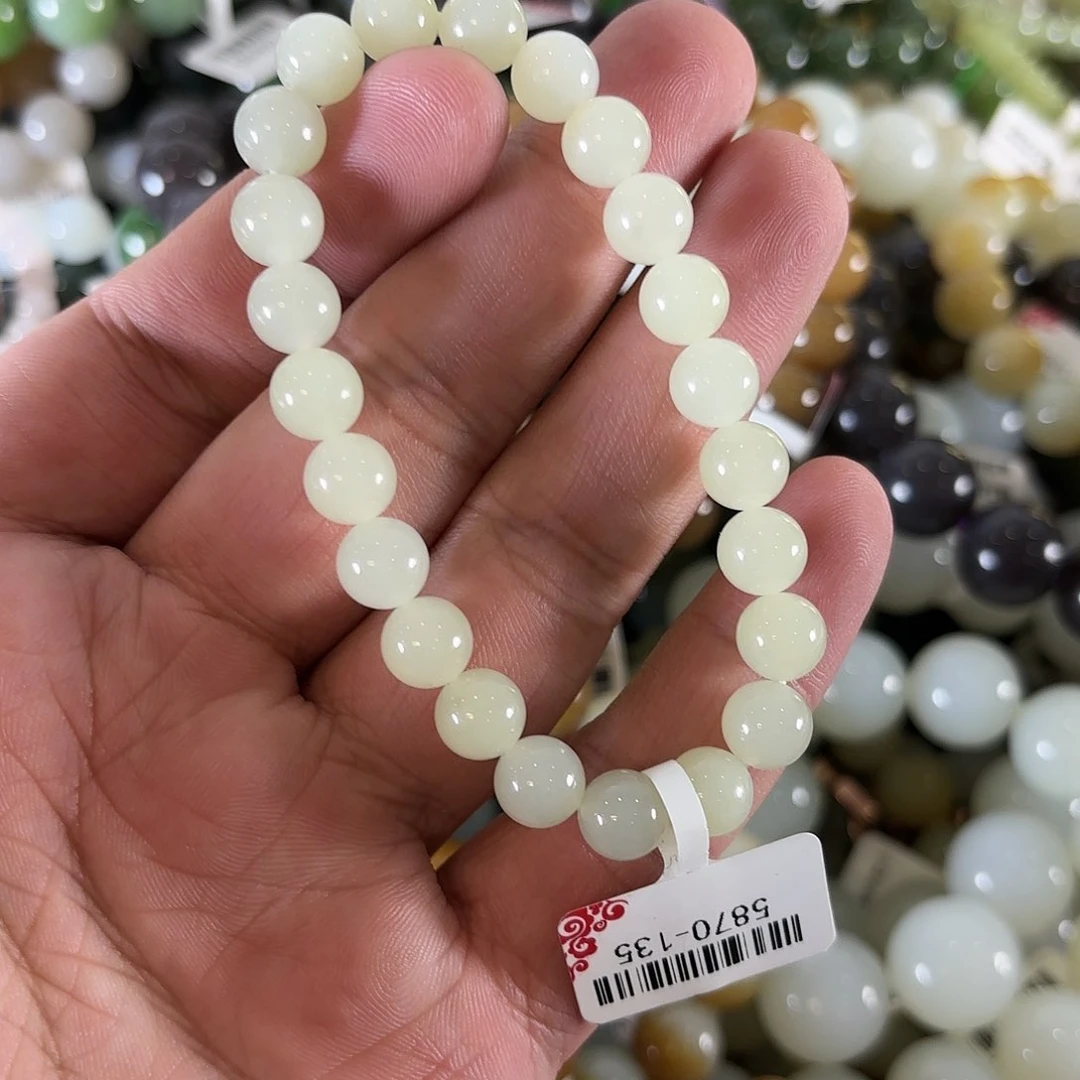 和田玉手链未镶嵌W54