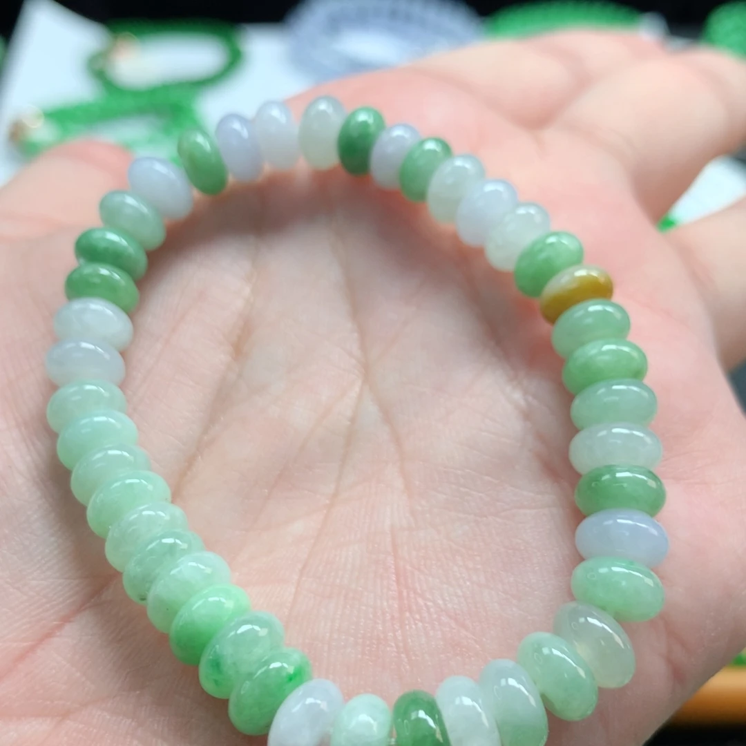 翡翠未镶嵌手链翡翠