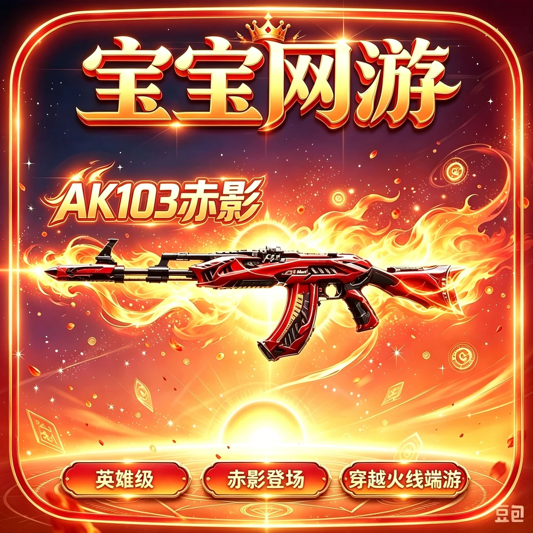 【AK103-赤影】CF穿越火线端游商品【未成年禁止下单】