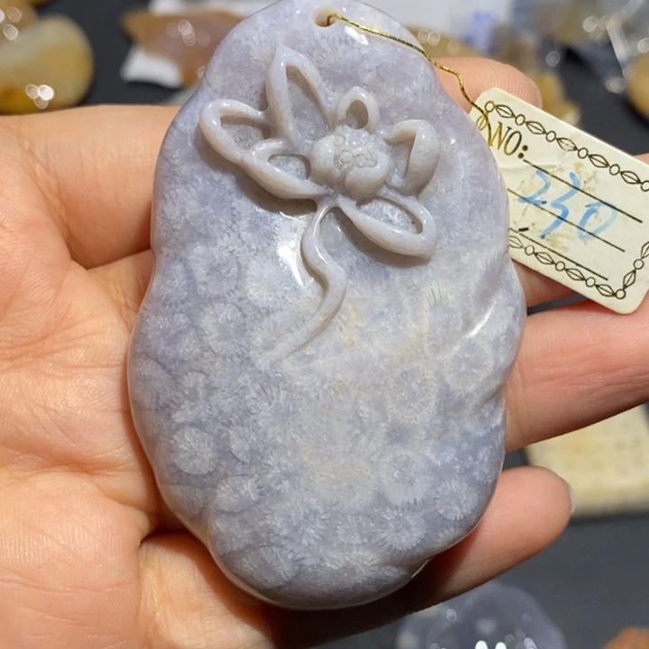 【闪购商品】未镶嵌珊瑚玉硅化玉