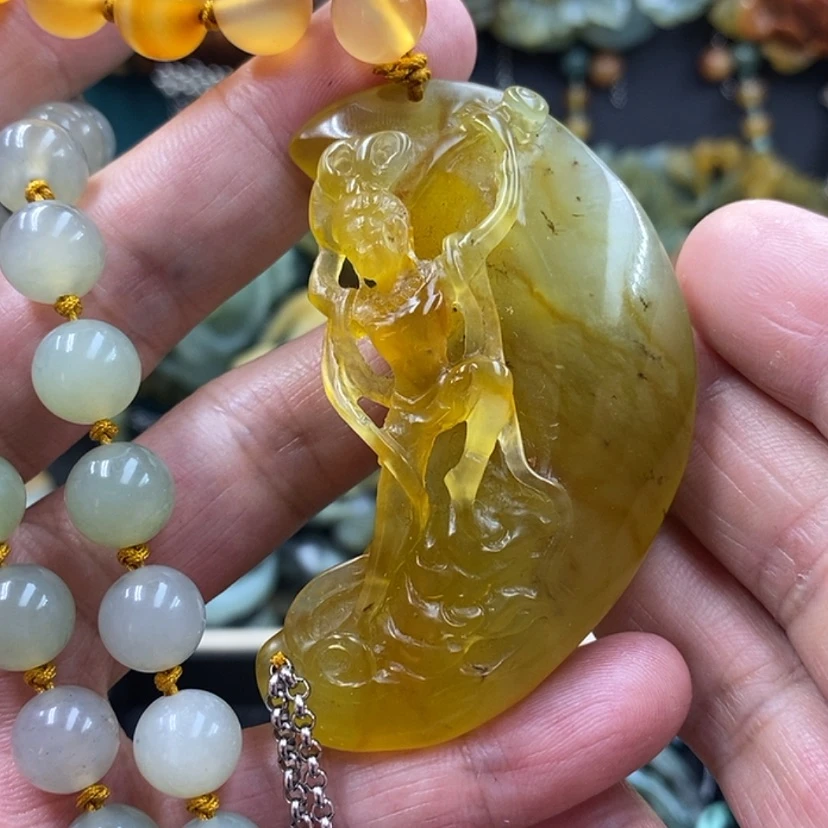 【闪购商品】未镶嵌岫玉吊坠