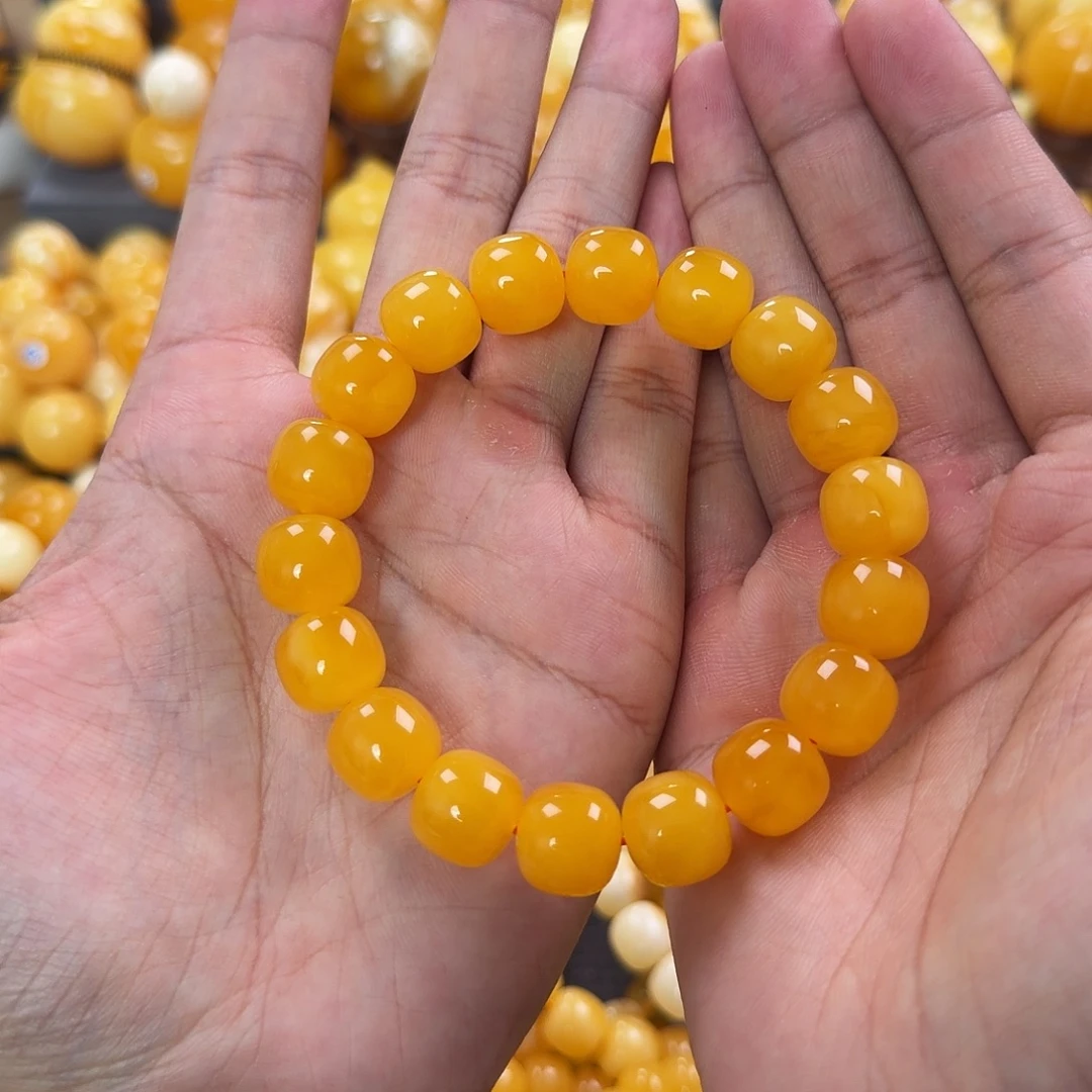 琥珀未镶嵌珠宝奇石13mm同料