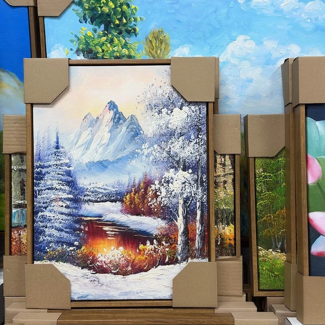 油画3040油画作品入选全国美展