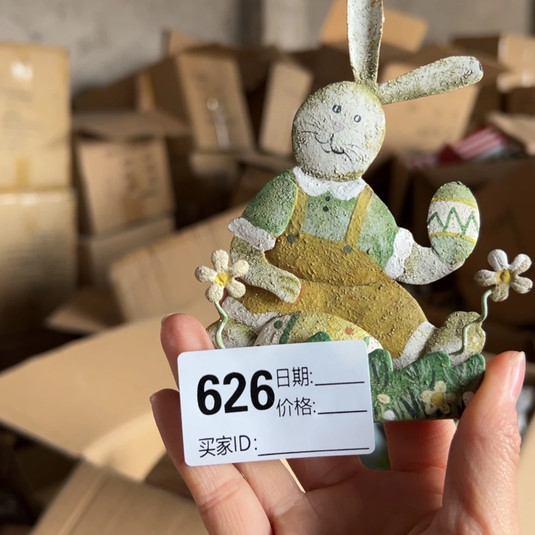 木默认微瑕微脏！外贸样品挂件摆件626