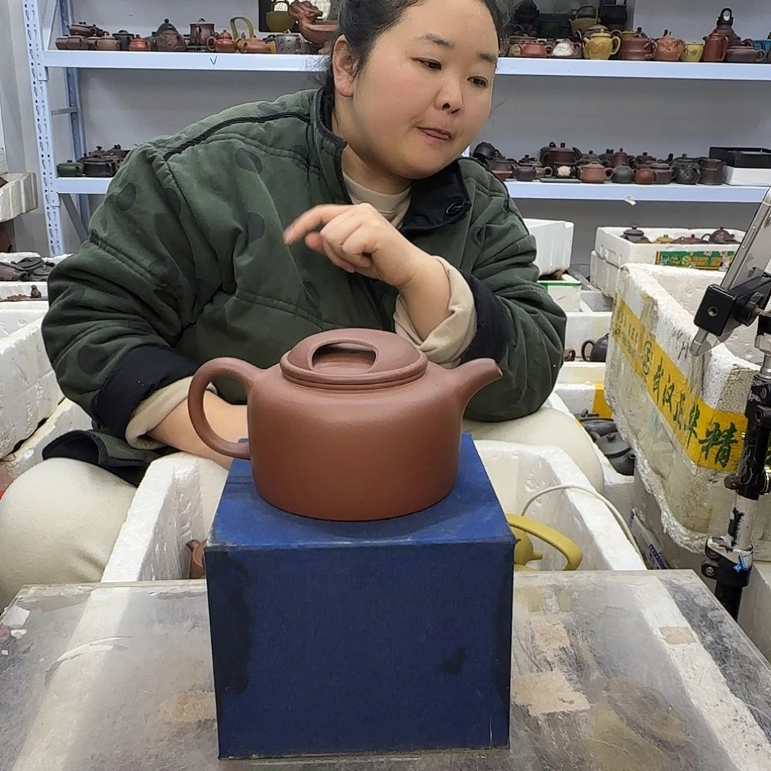 茶壶紫砂宜兴紫砂壶瑕疵处理