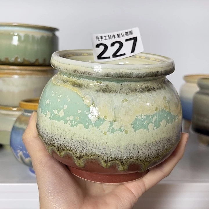 景德镇陶瓷盆 满30包邮 口9