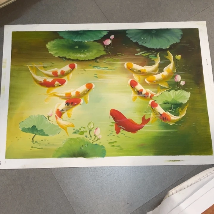 油画油画作品入选6090