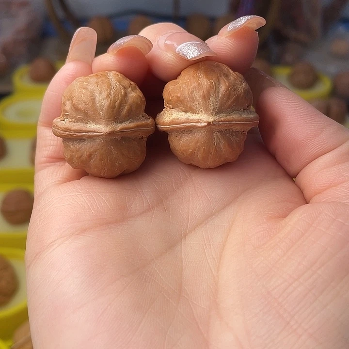 吊坠文玩核桃宽边元宝