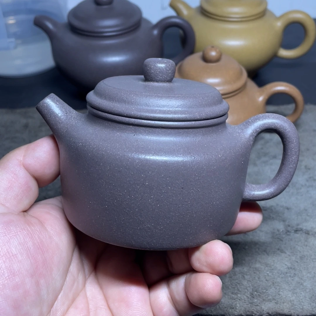 紫砂茶壶天青德钟 210cc