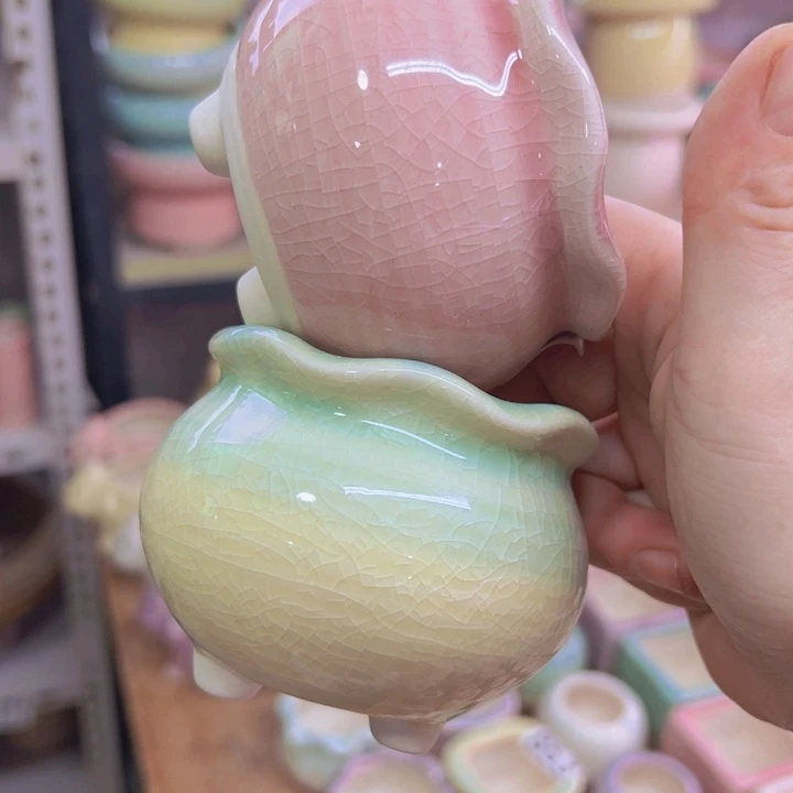 陶瓷花盆当场凑满12包邮