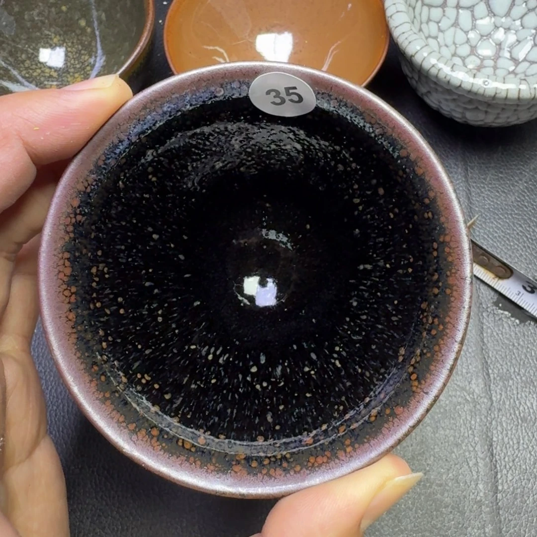 摆件古时茶器建窑建盏35