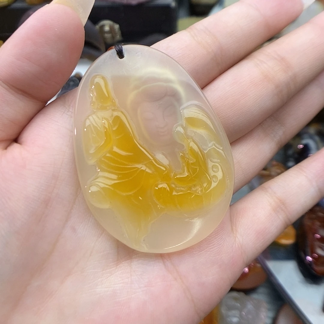 玛瑙/玉髓未镶嵌颈饰